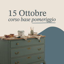 CORSO BASE 15 OTTOBRE - POMERIGGIO