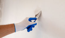 Spatola per stucco a bordi tondi inox
