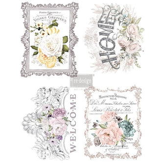 Redesign Décor Transfers® - Floral Home - misura 27,94 cm x 38,10 cm