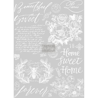 Redesign Décor Transfers® - Beautiful Home - misura 24"x 34"