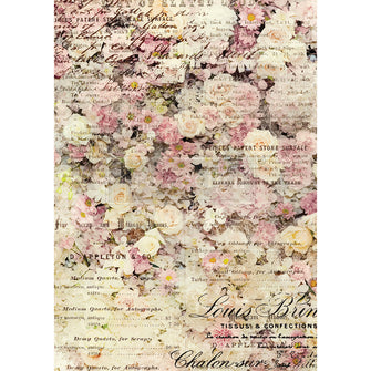 Redesign Décor Rice Paper - Floral & Dream - misura 11,5x16,5 cm