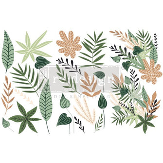 Décor Transfers® - Greenery House - misura 15,24 cm x 30,48 cm
