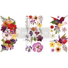 Decor Transfers® - Organic Flora - misura 15,24 x 30,48 cm
