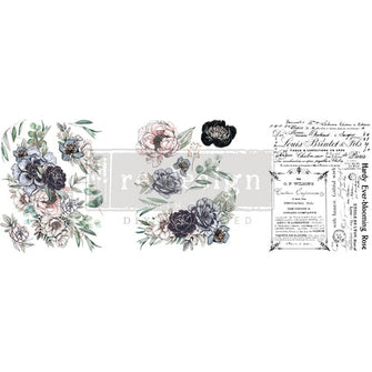 Decor Transfers® - in the meadows - misura 21,6 x 28 cm.