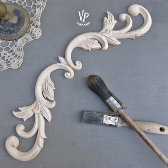 Fregio decorativo - Wood ornament - misura 50 x 13 cm