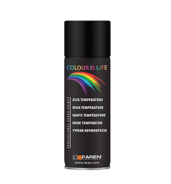 Vernice spray acrilica alta temperatura