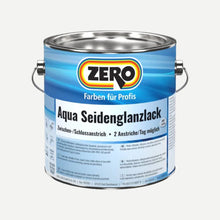 Aqua Seidenglanzlack Bianco – Smalto Poliuretanico Satinato all'Acqua per Interni ed Esterni