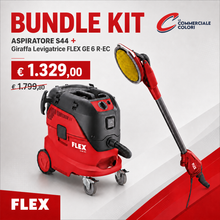 Bundle Kit FLEX S 44 + Giraffa GE 6 R-EC – Levigatura Professionale Completa