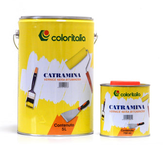 Catramina - vernice nera bituminosa 905 LT 5