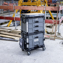 FLEX TKL SP SET 2 STACK PACK – Set Valigette Modulari con Carrello e Cassetti