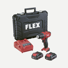 FLEX DD 2G 12-LDBC/2.5 – Trapano Avvitatore Brushless a Batteria 12V con 2 Batterie