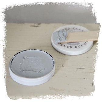 Decor Wax-light grey cera metallica 35 gr