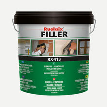 RX413 Filler Intonaco Riparatore Fibrato Extra Bianco