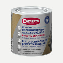 Reactive Leaf Rust 0,5 Litri – Fondo Reagente per Effetto Ruggine Naturale