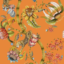 Carta da Parati Protea Panthera Ardmore | Design Botanico e Felini