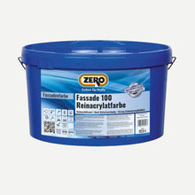Fassade 100 Reinacrylatfarbe Weiss 12,5 Litri – Pittura Acrilica Pura per Facciate