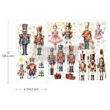 Small Transfers - Nutcracker Christmas - misura  30,4 x 15, 2