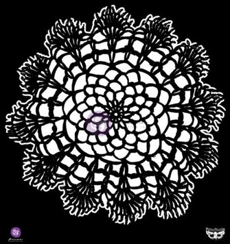 Stencil - Doily - misura 30,4 x 30,4 cm