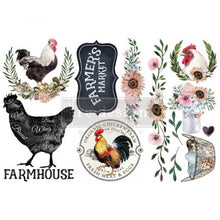 Decor transfers - morning farmhouse - misura 15,24 x 30,48 cm